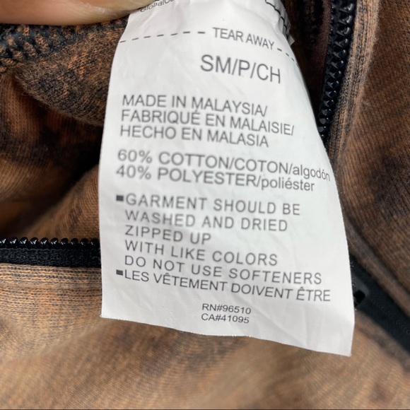 Under Armour Tie Dye Zip up Jacket Sz S - Picture 7 of 7